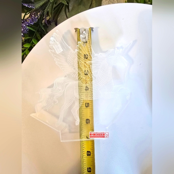 Unicorn Night Light 3D Light Lamp Color Changing Bedside Lamp Focusky - Picture 5 of 16